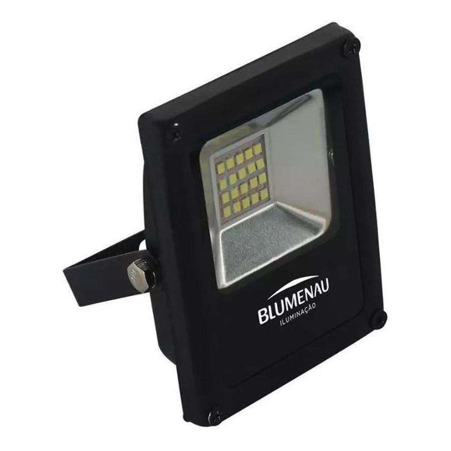 Refletor Led Slim 10w Bivolt Luz Verde - Blumenau