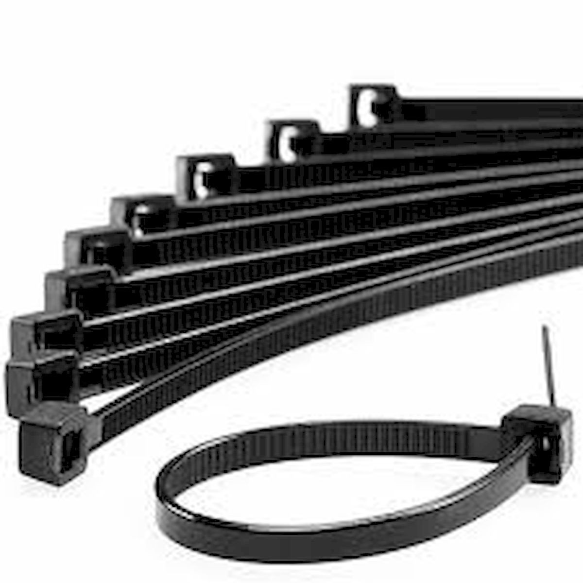 Abraçadeira Nylon 151x3.7mm Preta 100 Peças