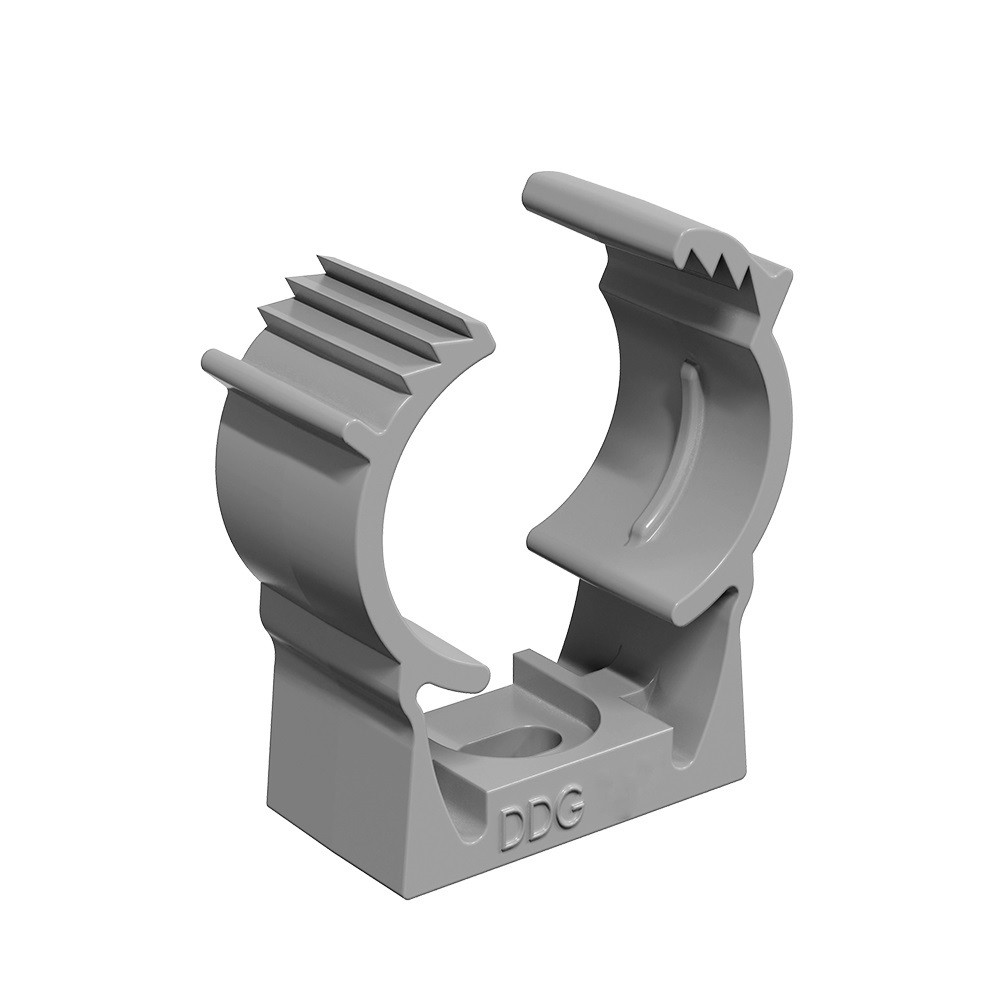 Abraçadeira para Cano 1" Cinza