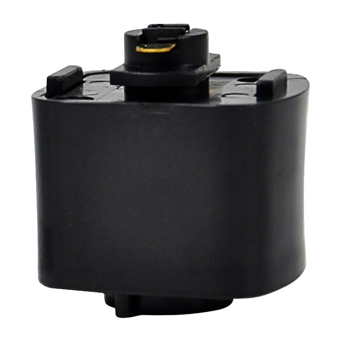 Adaptador para Trilho Quadrado Preto