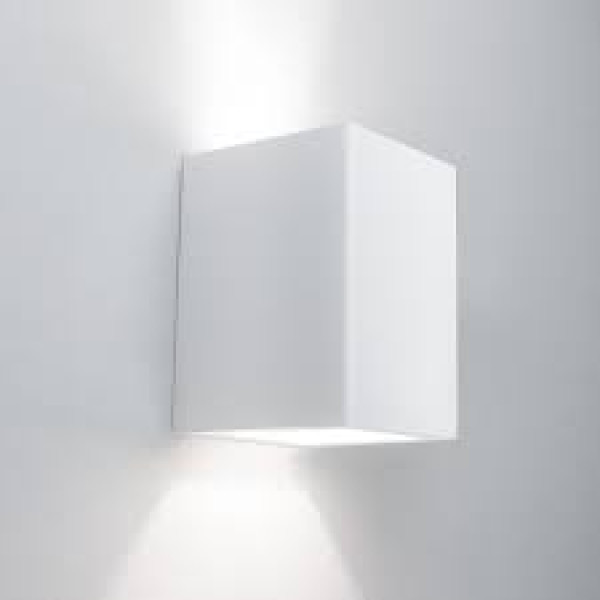 Balizador Quad Liso 2xg9 Branco Ip20