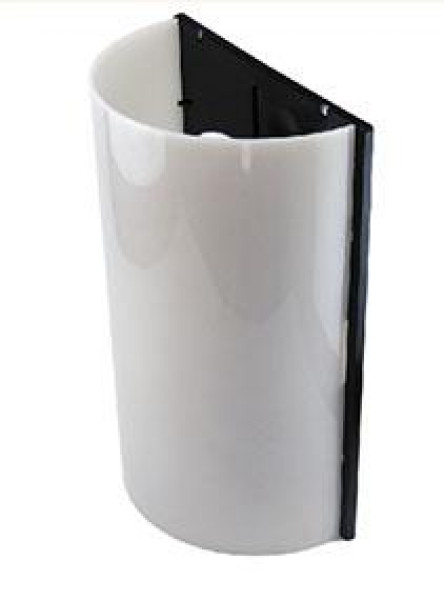 Arandela Leitosa 25w Preta Interneed