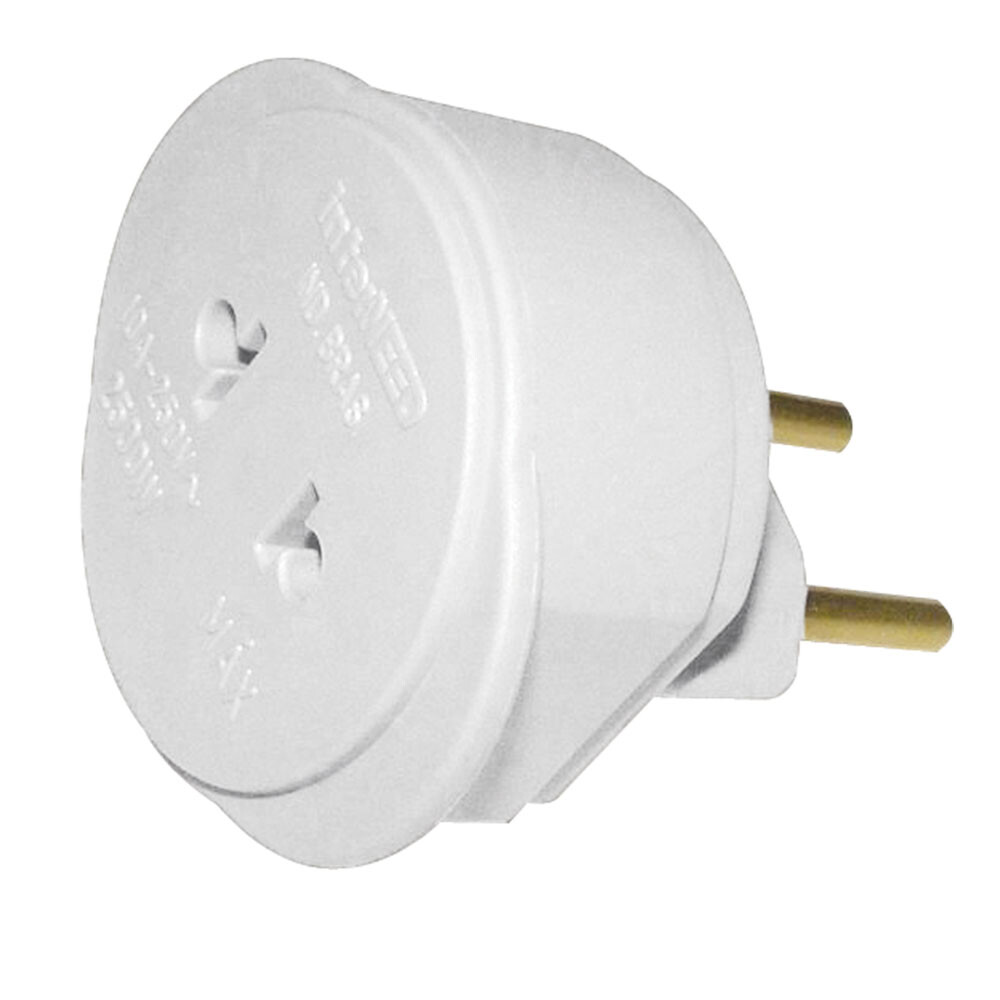 Adaptador Universal 2p Branco