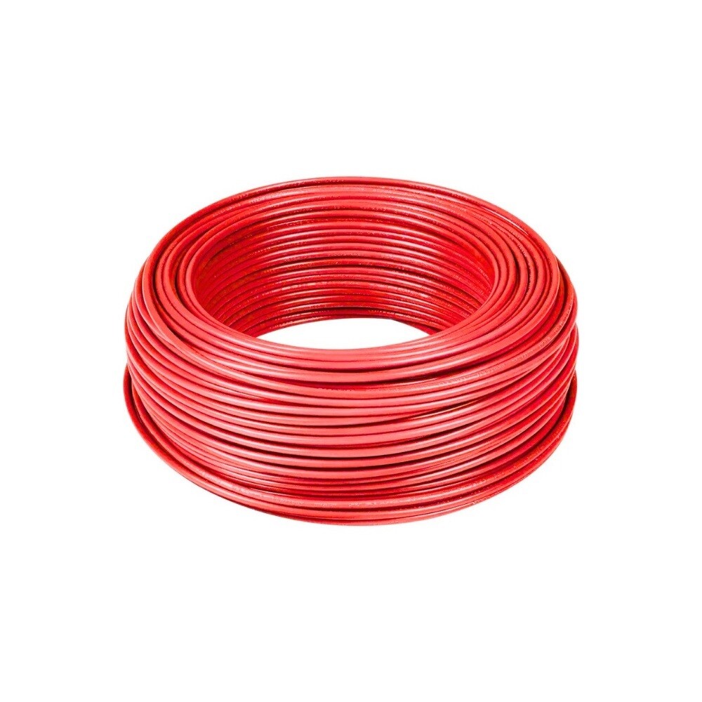 Cabo Flexivel 10,00mm Vermelho - Rcm
