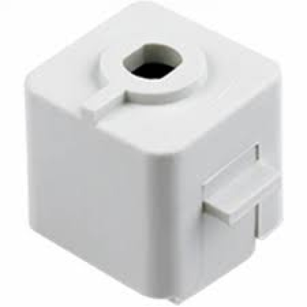 Adaptador para Trilho Quadrado Branco