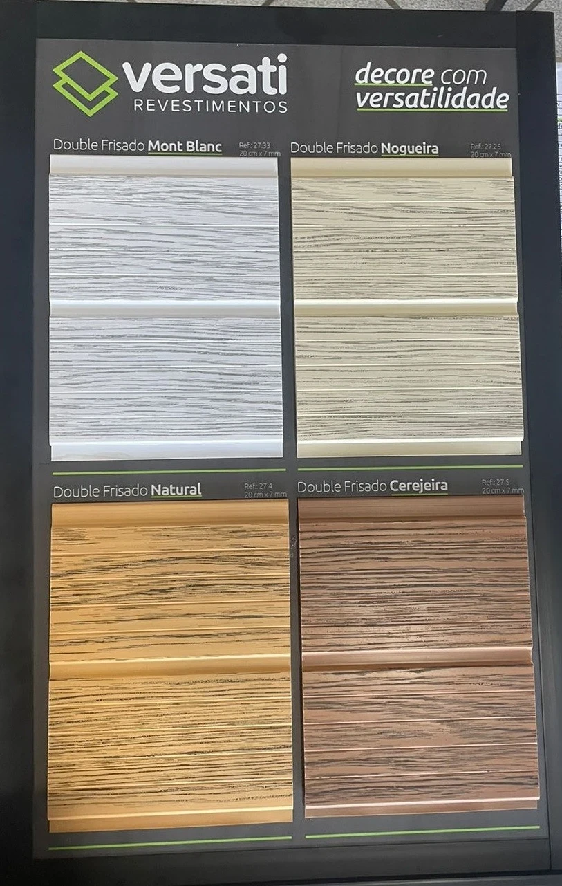 Forro Pvc 20cm Plasbil Versati Colorido 6m