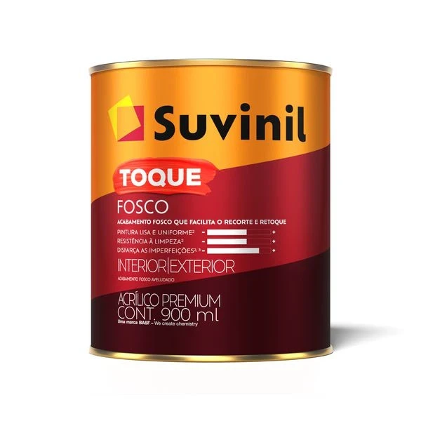 Suvinil Acr Premium Toque Fosco Base B 0,8 Lt