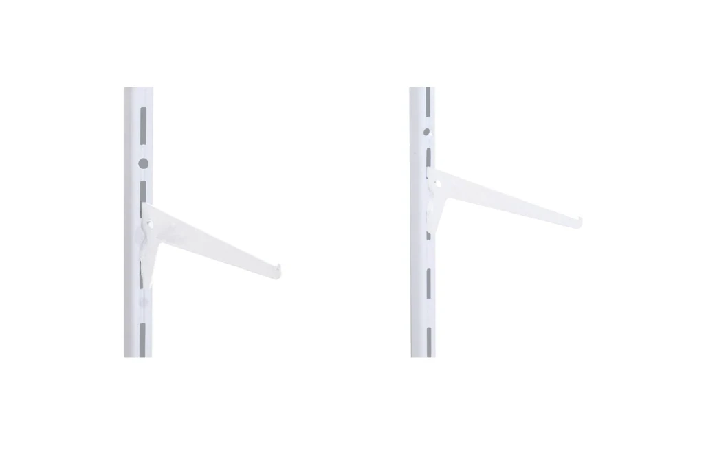 Suporte em Aço para Trilho 20cm Branco
