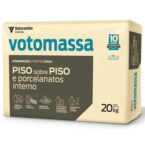 Cimento Cola Piso/piso e Porcelanato Interno Votoran