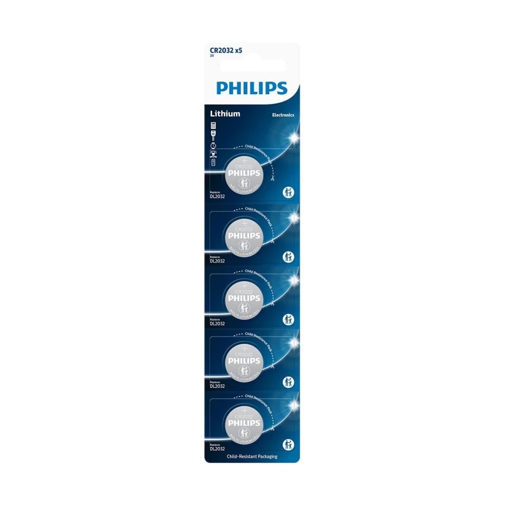 Bateria Moeda Philips Cr2032 Unitário