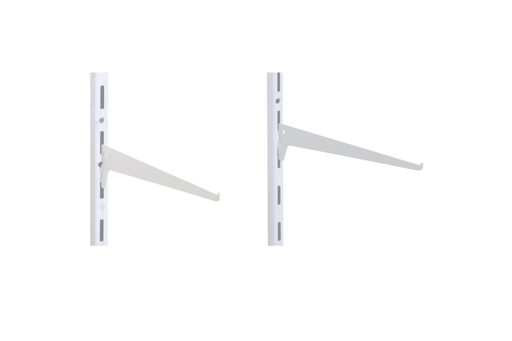 Suporte em Aço para Trilho 30cm Branco