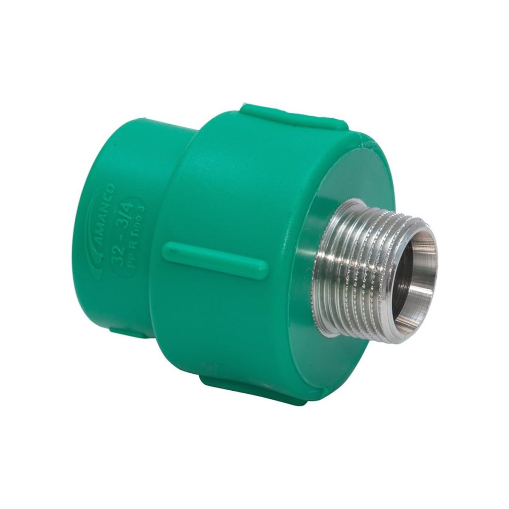 Adaptador de Transição Ppr Fêmea/macho 25mm X 1/2'' - Amanco