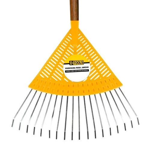 Vassoura Grama C/palheta em Aco Dtools - 7474