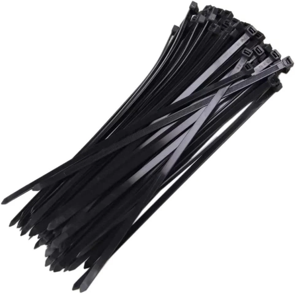 Abracadeira Nylon Preta 4,8x300 Lotus 100un