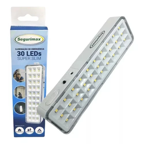 Luminaria Emergencia 30 Leds Segurimax