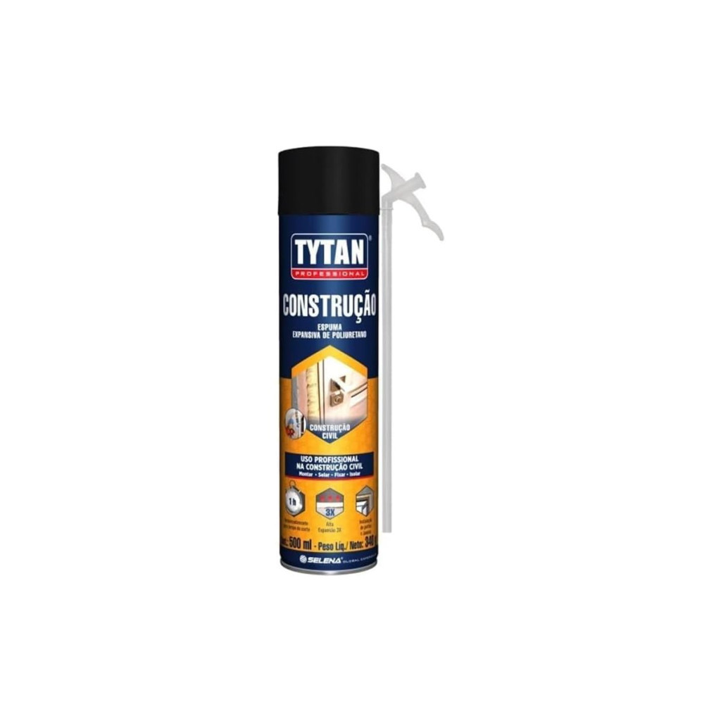 Espuma Expansiva Construção Tytan 300ml 205g