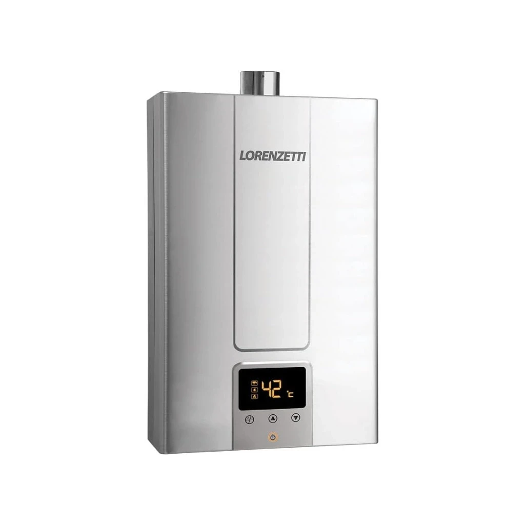 Aquecedor a Gas Digital Inox Lz2000 Glp 7412136 Lorenzetti