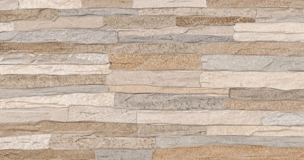 Azulejo 31 X 59 Stone Beige Hd Cejatel Cx:2,19