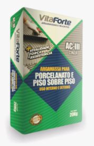 Argamassa Colante Ac - I I I 20kg Vitaforte