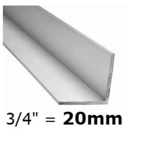 Cantoneira Aluminio 3/4 Branco 3m - 13868