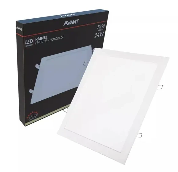 Avant Led Painel Comfort Qua Emb 4000k 24w