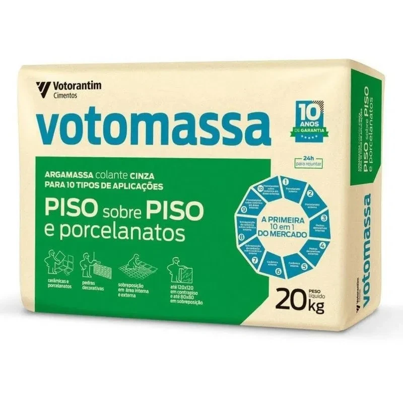 Cimento Cola Piso/piso e Porc. Interno/externo Votoran (10 Em1)