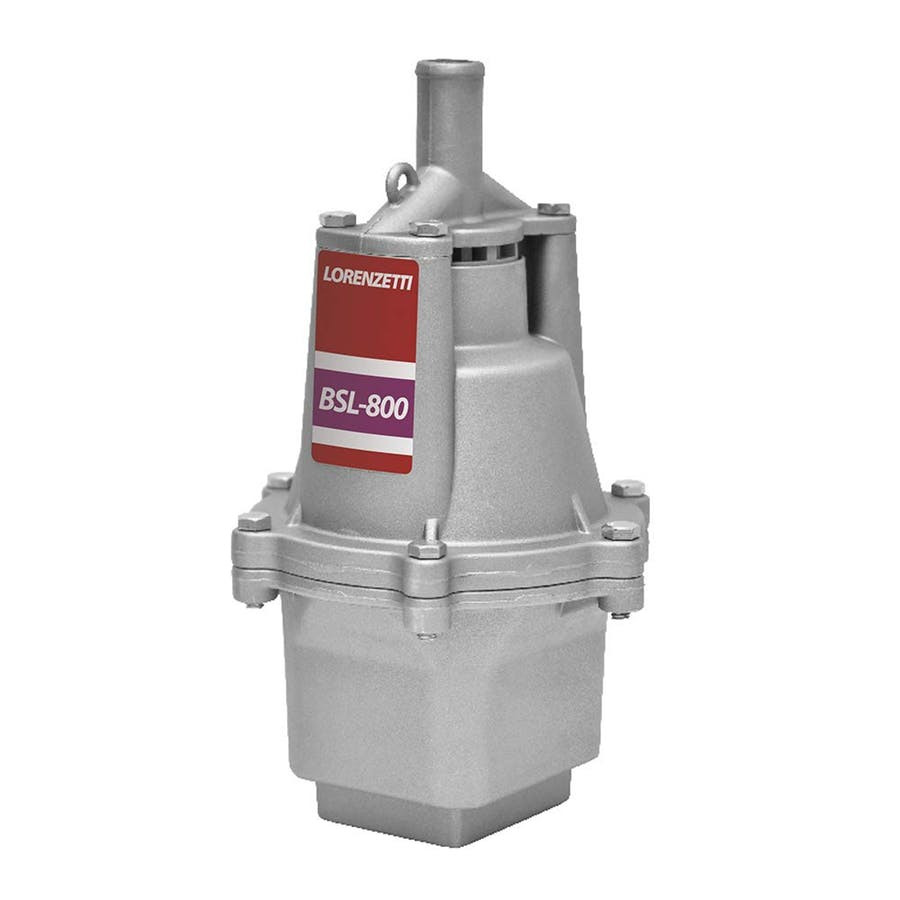 Bomba Submersa de Alumínio Bsl-800 220v - Lorenzetti