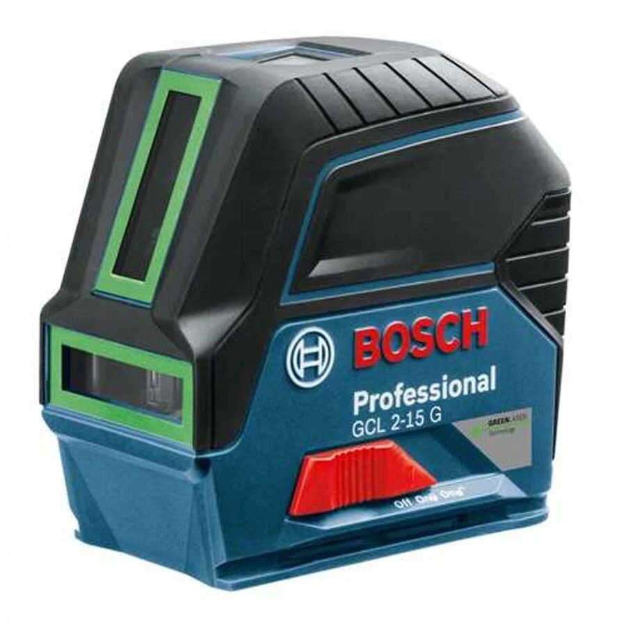 Nivel Laser 2 Linhas Verde Gcl2-15g com Suporte Bm3 e Maleta - Bosch