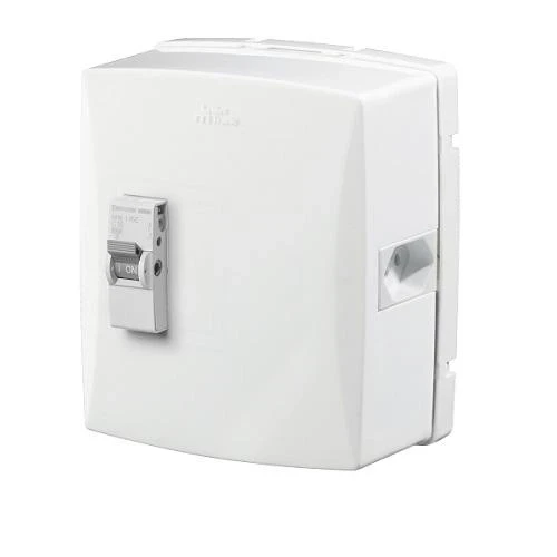 Cd de Sobrepor para Ar Condicionado com Disjuntor Din 16a + Tomada 20a Petra - Mectronic