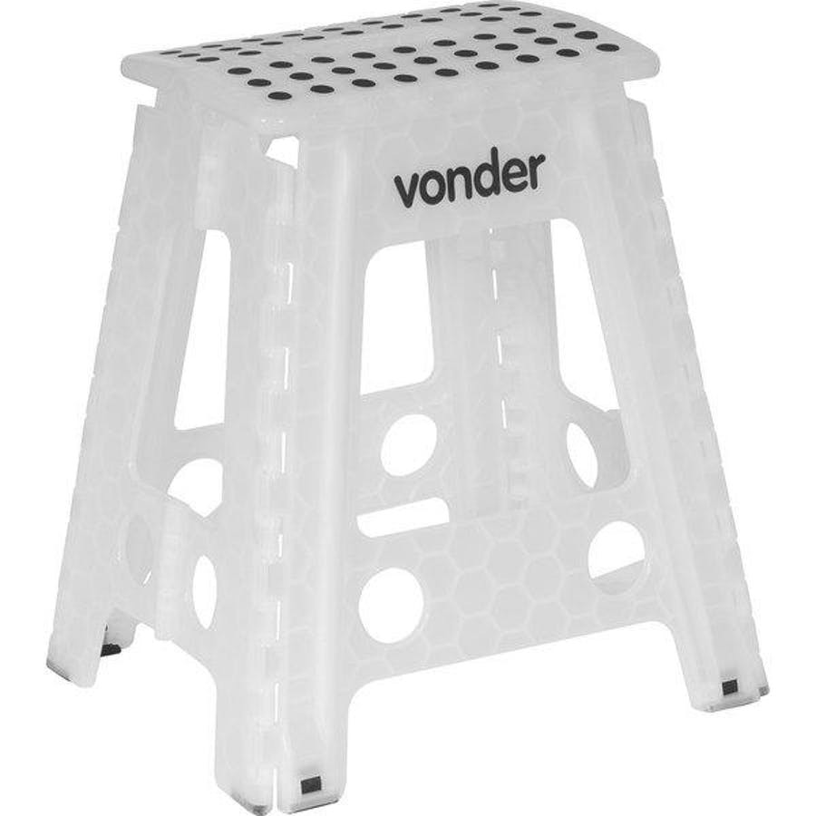 Banqueta Plástica Dobrável 45cm