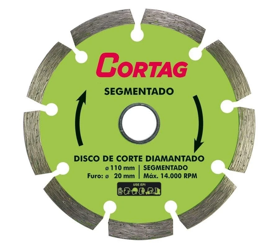 Disco Cortag Diaman Segmen 60973 110mm