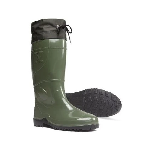Bota Borracha Cano Alto Verde C/coejo