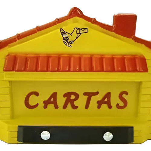 Caixa Correio Casinha Amarela Jlk