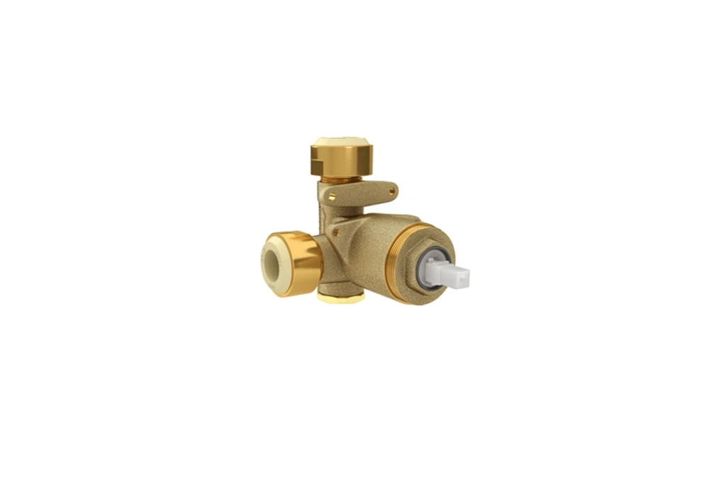 Base Monocomando para Registro de Chuveiro de Baixa e Alta Pressão para Cpvc 22mm