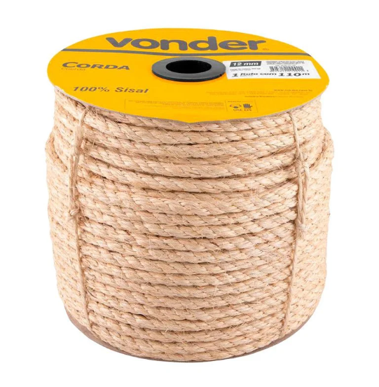 Corda Sisal12mm Vonder