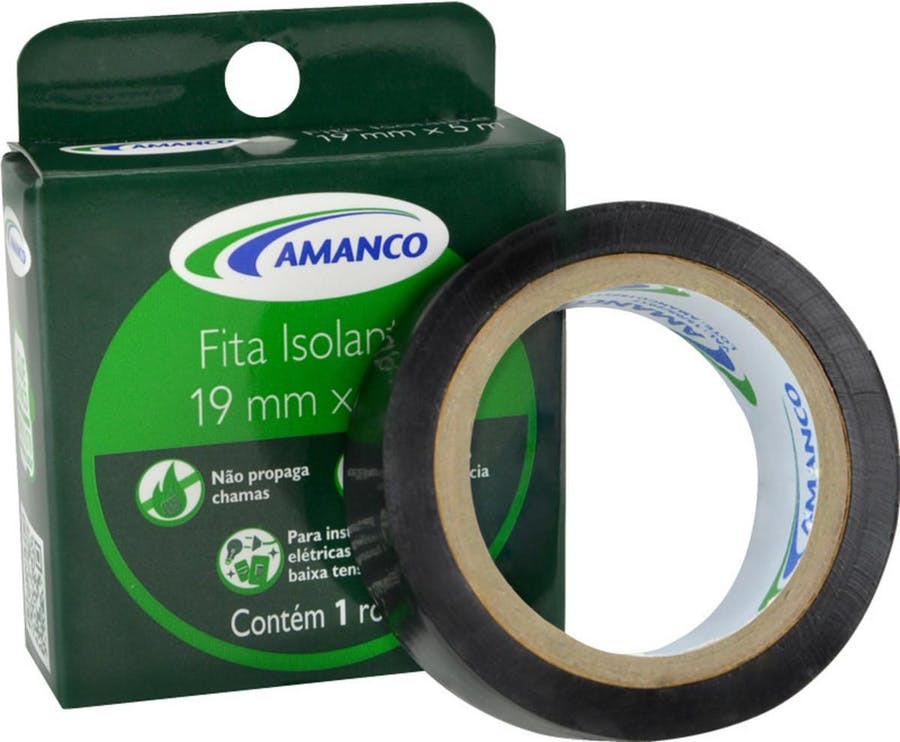 Fita Isolante 19mm X 20m - Amanco