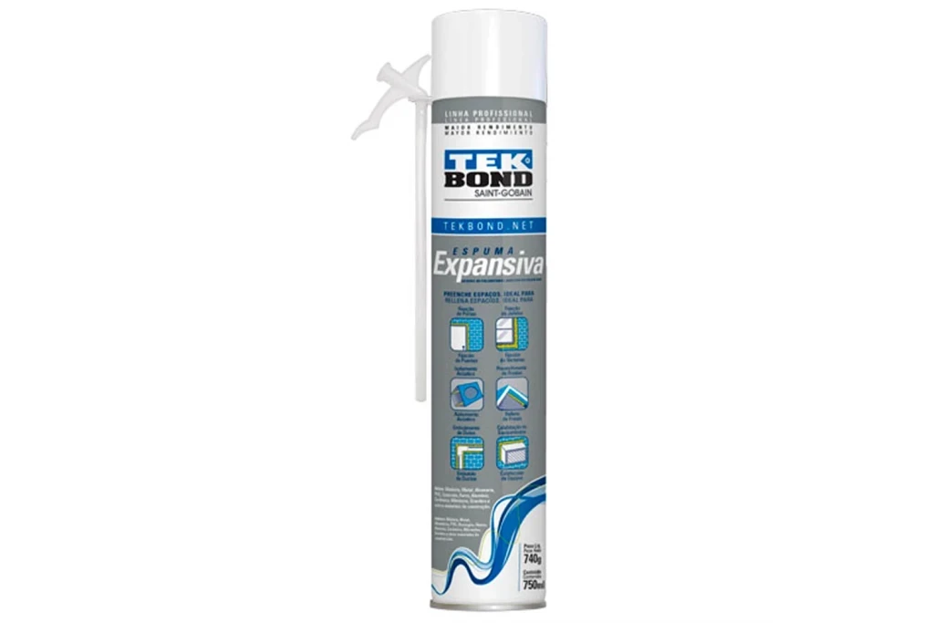 Espuma Expansiva Profissional 740g Amarelada