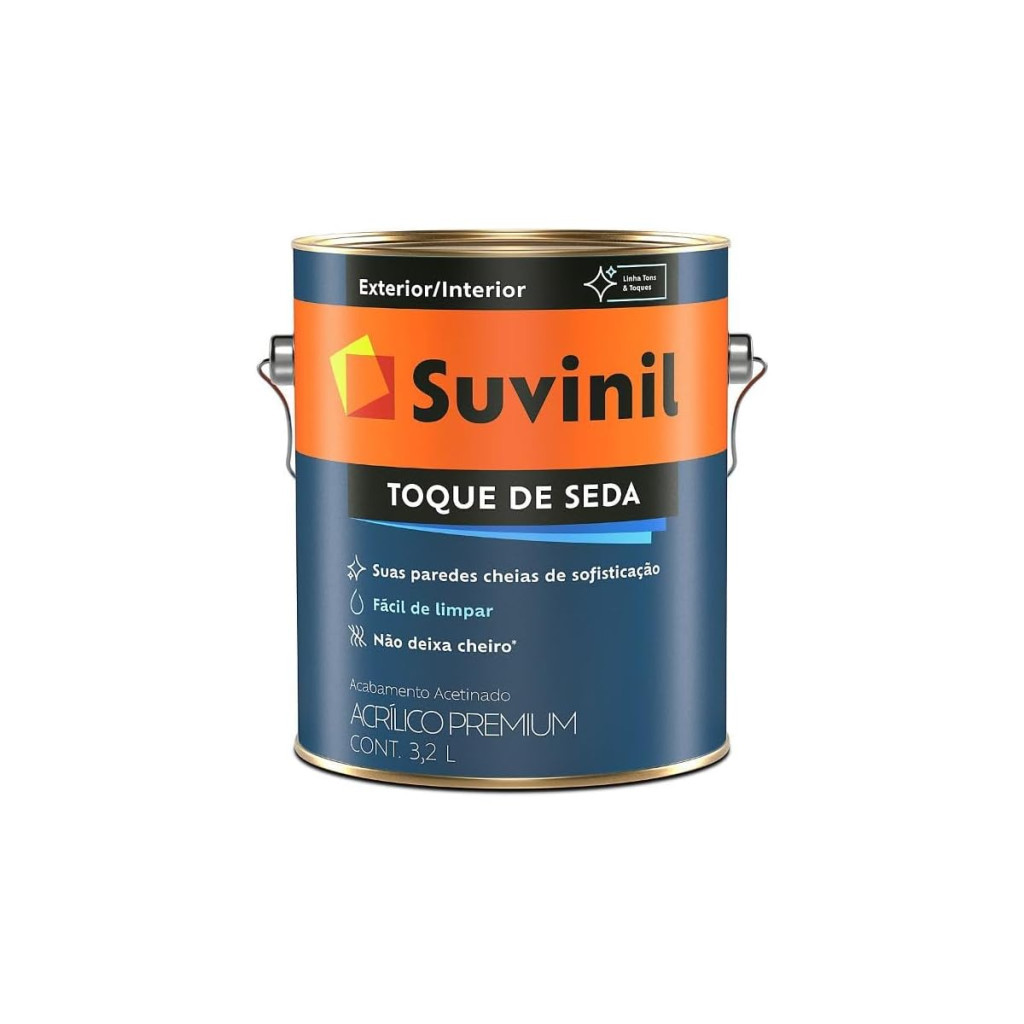 Base C2 Acrílica Toque Seda Exterior e Interior 3,2l Transparente