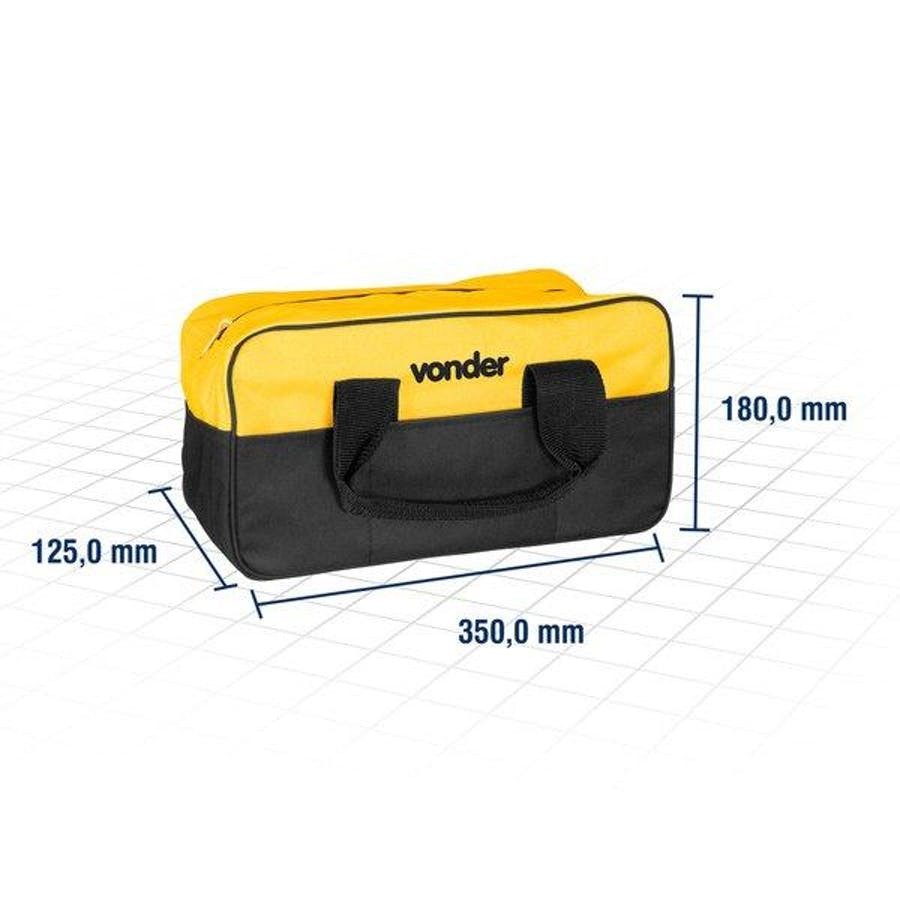 Bolsa de Ferramentas em Lona Bl005 350 X 124 X 180mm - Vonder
