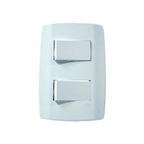 Conjunto 2 Interruptores Paralelo 10a - Linha Slim - Ilumi