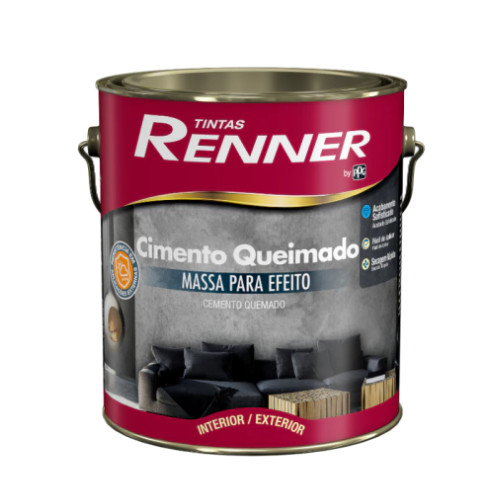 Massa Cimento Queimado Parque Industrial (4651) 5kg Renner