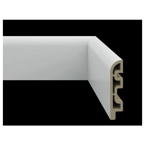 Rodape (alizar) Rdesign Wpc  7cmx2,40m Boleado Wpc71