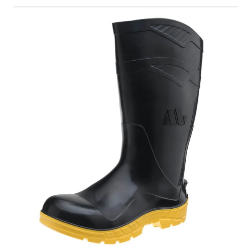 Bota Work Sola Amarela/preta 38