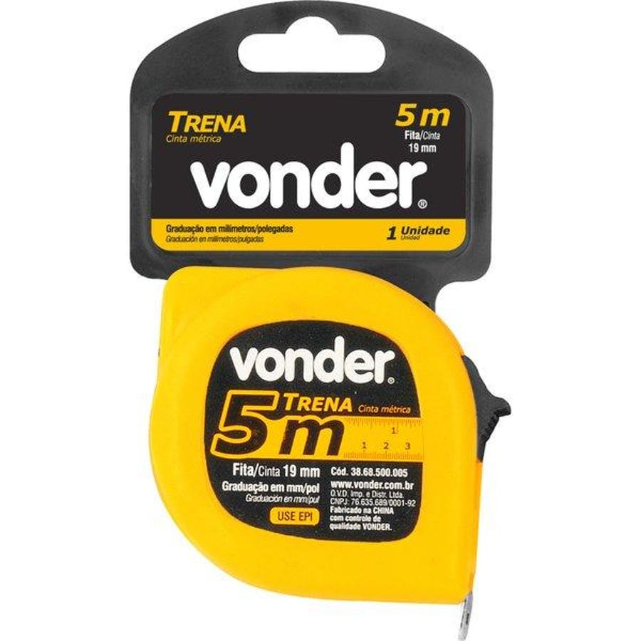 Trena de Aço Sem Freio 5m - Vonder