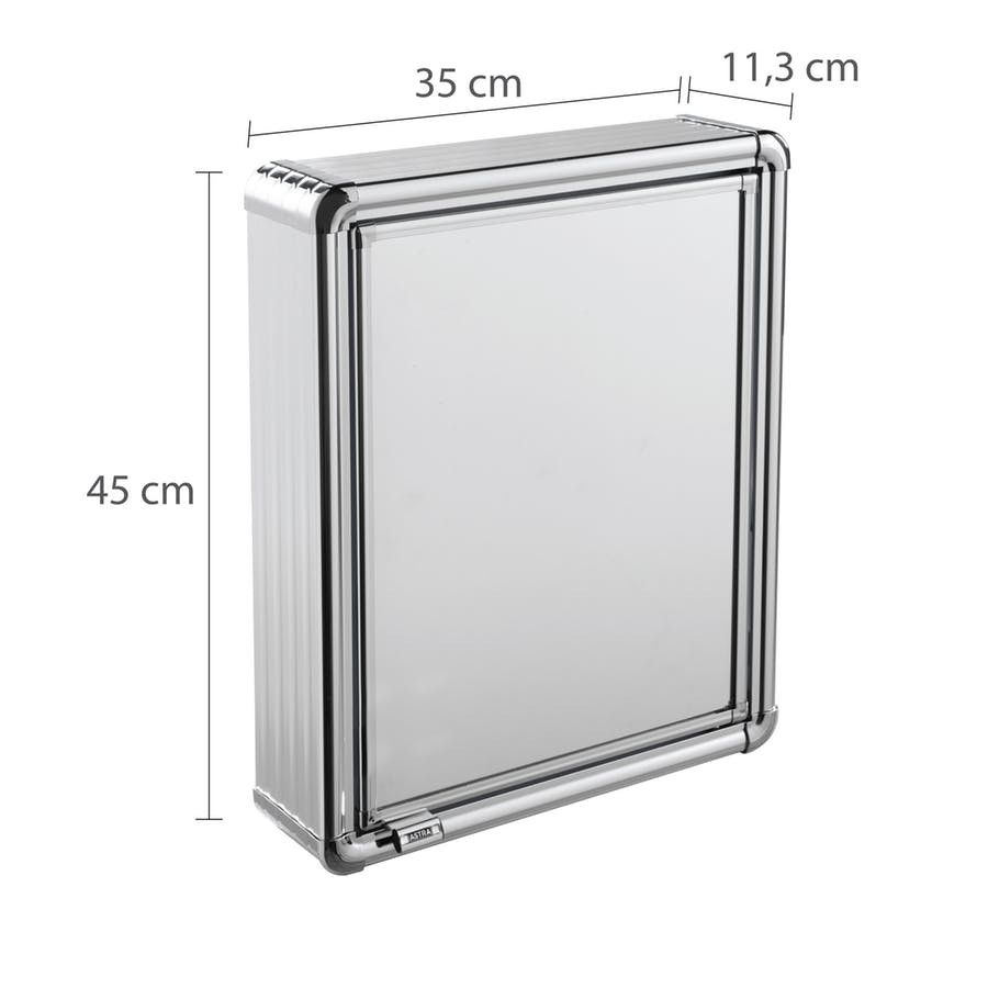Armário de Plástico Brasília Plus 35 X 11,3 X 45cm