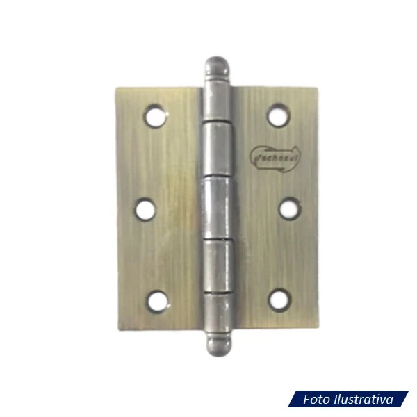 Dobradica Ferro Ouro Velho 2.1/2"
