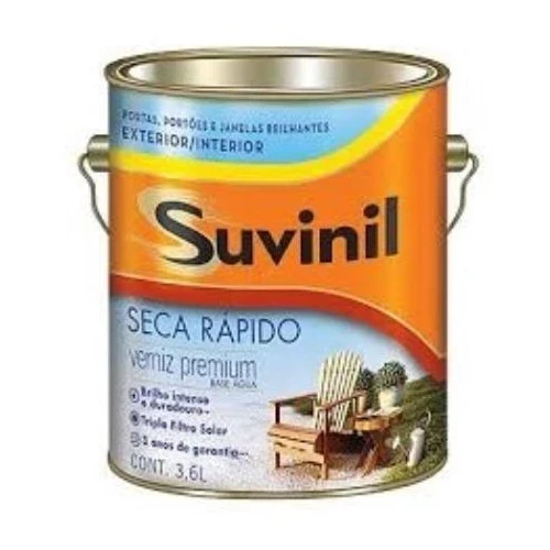Suvinil Verniz Base Agua Imbuia 3,6l - 50347625