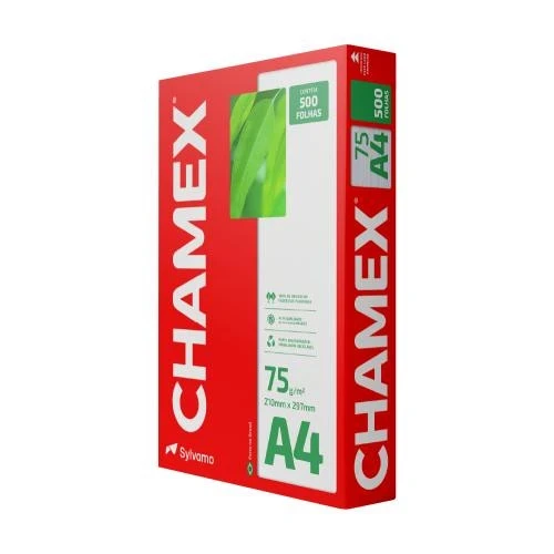 Papel Chamex A4 10x500 Fls (cx 5000)