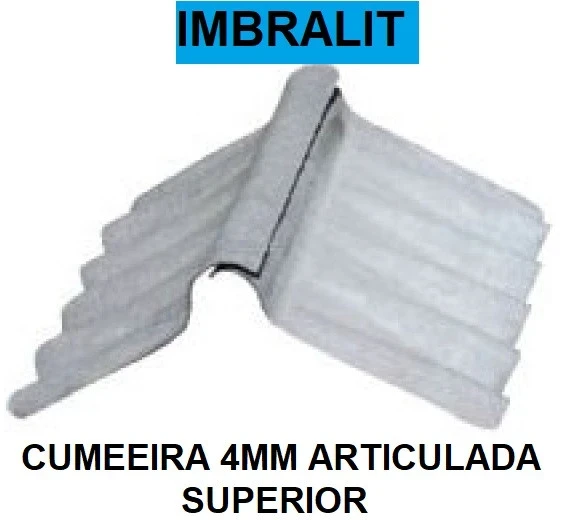 Cumeeira Art. Superior Imbralit 4mm S/ Amianto