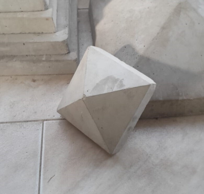 Chapeu em Concreto P/mourão 20x20